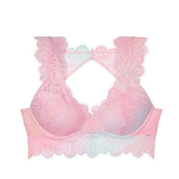 Victorias Secret Pink Date Push-Up Bralette Bra 